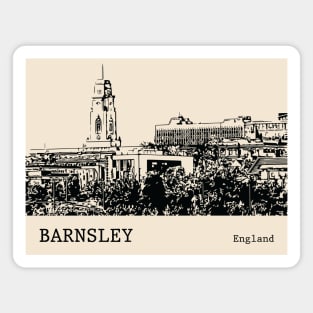 Barnsley England Magnet